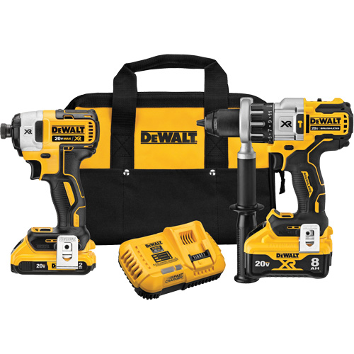 Max XR&reg; Hammer Drill/Driver & Impact Driver Kit, Lithium-Ion, 20 V Superchem Industries