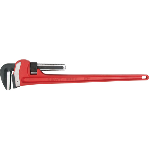 Pipe Wrench, 5" Jaw Capacity, 36" Long, Powder Coated Finish, Ergonomic Handle Superchem Industries