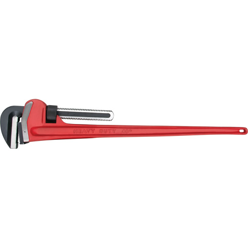 Pipe Wrench, 6" Jaw Capacity, 48" Long, Powder Coated Finish, Ergonomic Handle Superchem Industries