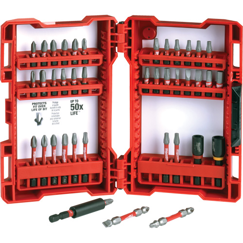 40-Piece Shockwave Impact Duty Driver Bit Set Superchem Industries