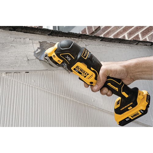 Ensemble pour outil polyvalent oscillant sans balai et sans fil &agrave; 3 vitesses XR, 20 V, Lithium-ion Superchem Industries