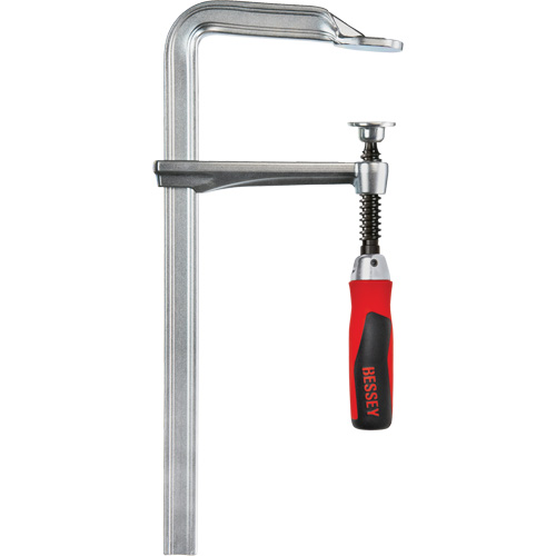 Pivot Handle Clamp, 12" (305 mm) Capacity, 4-3/4" (121 mm) Throat Depth Superchem Industries
