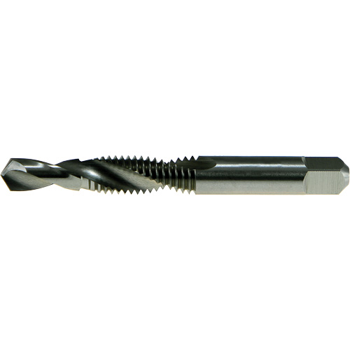 DRILLCO Combined Tap & Drill, #4, High Speed Steel, 118° Point Superchem Industries