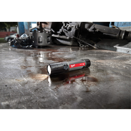 Lampe de poche compacte compatible USB, DEL, 800 lumens, Piles Rechargeable Superchem Industries