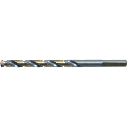 DRILLCO 3-Flat Shank Jobber Drill Bit, High Speed Steel, 1/16", 1-7/8" L, 7/8" Flute, 140° Point Angle Superchem Industries