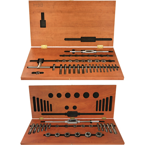 Drillco&reg; Tap & Hex Die Set, 58 Pieces Superchem Industries