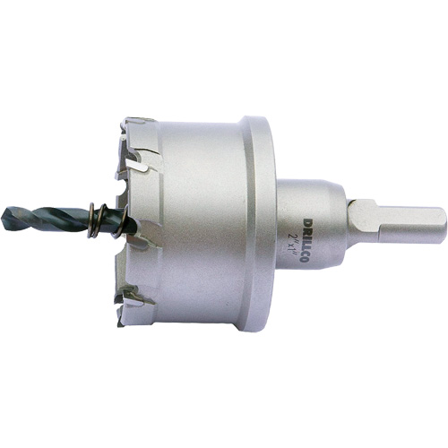 Jeu de scies-cloche TCT Drillco, 6 morcea Superchem Industries