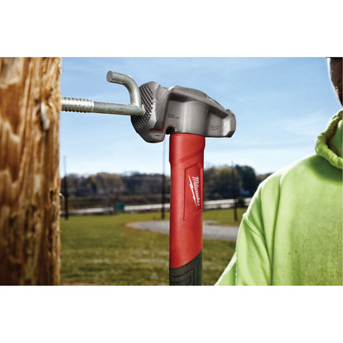 Marteau de monteur de lignes 4-en-1, 32 oz, Prise en Fibre de verre, 15" lo Superchem Industries