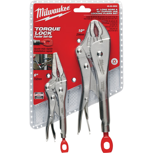 Torque Lock Locking Pliers Set, 2 Pieces Superchem Industries