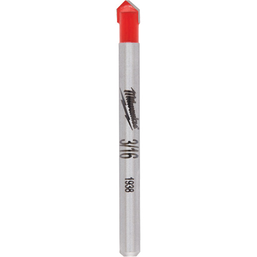 Glass & Tile Bit, 3/16", Carbide Superchem Industries
