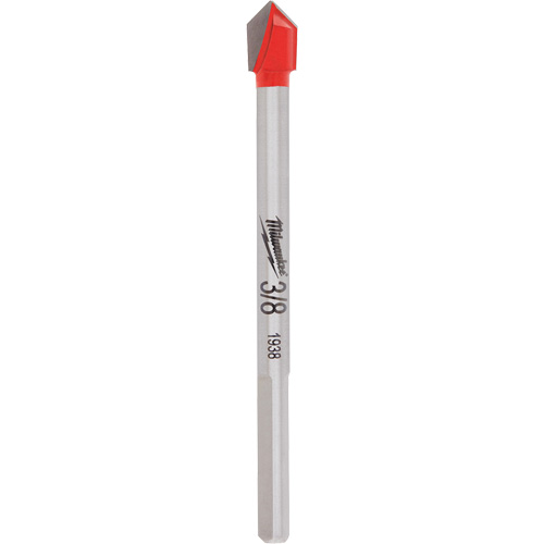 Foret pour verre et carreaux, 3/8", Carbure Superchem Industries