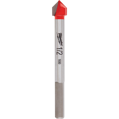 Glass & Tile Bit, 1/2", Carbide Superchem Industries