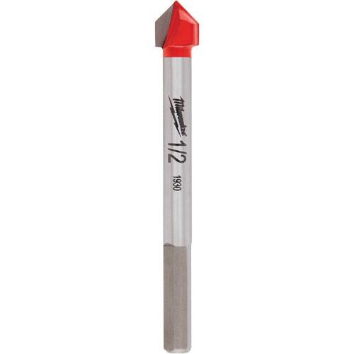 Jeu de forets pour verre et carreaux, 4 morceaux, Carbure Superchem Industries