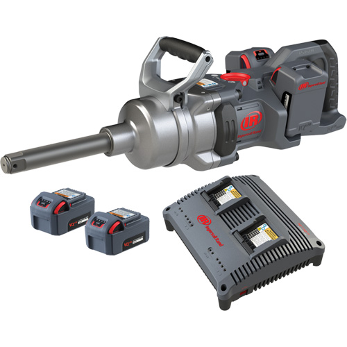 High Torque Cordless Impact Wrench Kit with 6" Anvil, 20 V, 1" Socket Superchem Industries