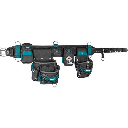 TH3 Ultimate Heavyweight Tool Belt Set, Polyester, Blue/Grey Superchem Industries