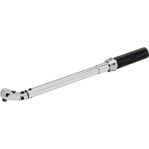 Micrometer Torque Wrench, Click, 1/2" Square Drive, 30 - 250 ft-lbs./54.2 - 352.6 N.m Superchem Industries