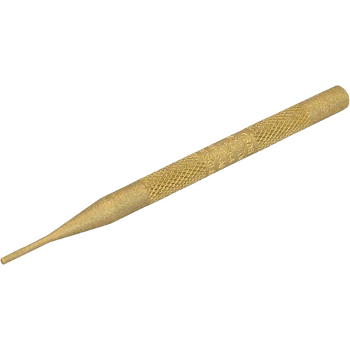 Brass Pin Punch, 5/64" Dia. x 4" L Superchem Industries