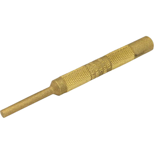 Brass Pin Punch, 3/16" Dia. x 4" L Superchem Industries