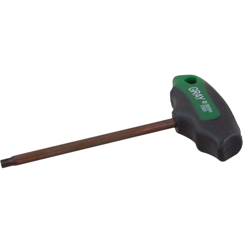 Torx Hex Key, Hex End, T-45 x T Handle Superchem Industries