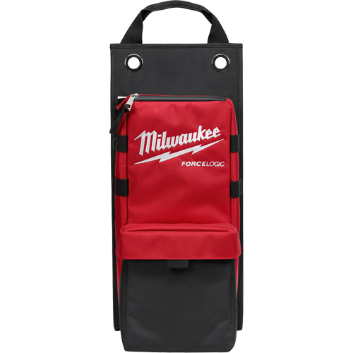 Utility Crimper & Cutter Bag, Nylon, 2 Pockets, Black/Red Superchem Industries