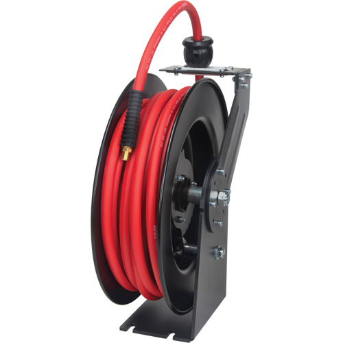 Hose Reel, Air/Water, 1/2" x 50', Single Hose, 300 psi Superchem Industries