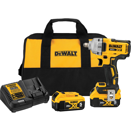 Cl&eacute; &agrave; choc avec moteur sans balai de gamme moyenne avec trousse denclume &agrave; goupille de d&eacute;tente Max* Tool Connect, 20 V, Mandrin 1/2" Superchem Industries