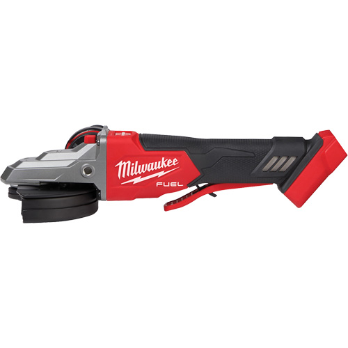 Meuleuse &agrave; frein sans blocage avec interrupteur &agrave; palette plate M18 Fuel, 18 V, Mandrin 5", Lithium-ion Superchem Industries