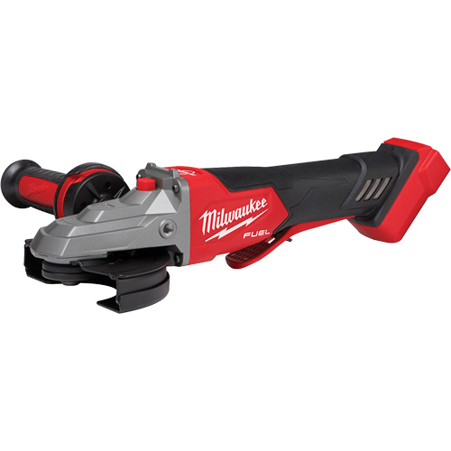 Meuleuse &agrave; frein sans blocage avec interrupteur &agrave; palette plate M18 Fuel, 18 V, Mandrin 5", Lithium-ion Superchem Industries
