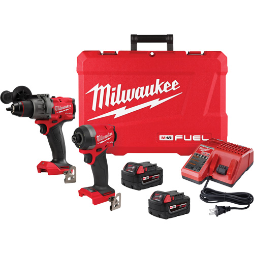 Ensemble de 2 outils combines perceuse et marteau M18 Fuel, Lithium-ion, 18 V Superchem Industries