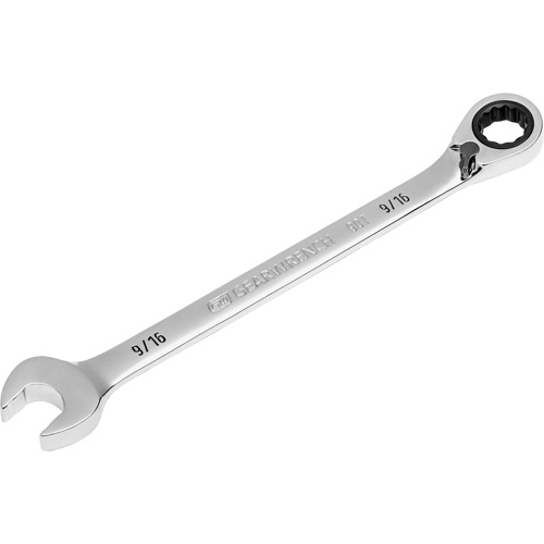 Wrench Set, 12 Point, 9/16", Chrome Finish Superchem Industries