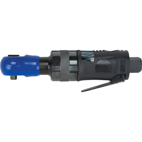 Stubby Industrial Air Ratchet Wrench, 1/4" Drive, 1/4" NPT, 3 CFM Superchem Industries