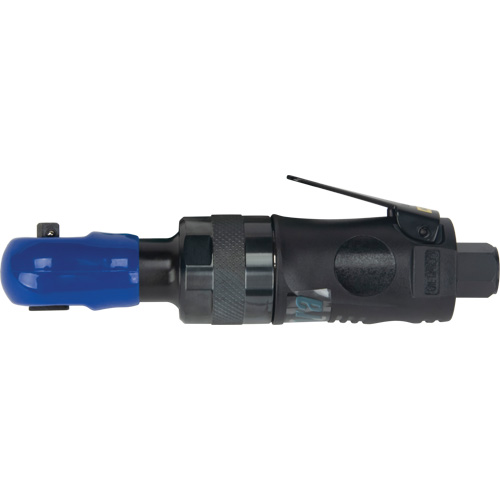 Stubby Industrial Air Ratchet Wrench, 1/4" Drive, 1/4" NPT, 3 CFM Superchem Industries