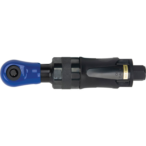 Stubby Industrial Air Ratchet Wrench, 1/4" Drive, 1/4" NPT, 3 CFM Superchem Industries