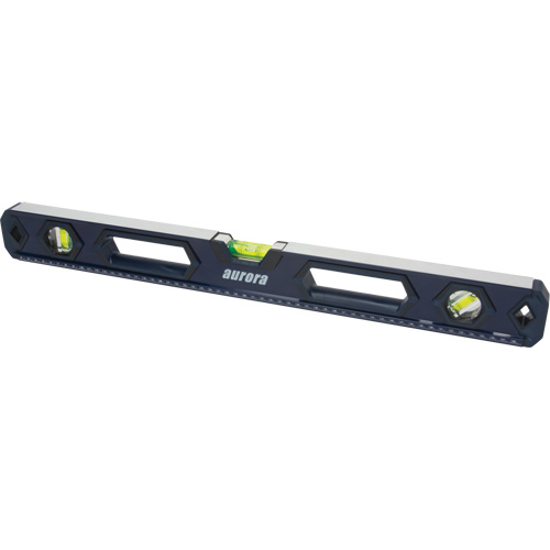 High-Accuracy Level, Box, 2' L, Aluminum, 3, Non-Magnetic Superchem Industries