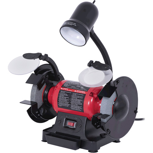 IBG-6 Bench Grinder, 6" Wheel Diameter, 1/2 HP, 3600 RPM Superchem Industries