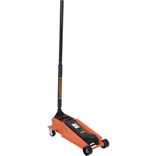 953D 2XP Floor Jack, 3 Ton(s) Capacity, 4-7/10" Lowered, 18-1/10" Raised, Manual Hydraulic Superchem Industries