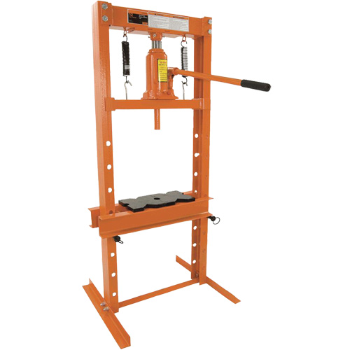 Heavy-Duty Shop Press, 12 Ton(s) Capacity Superchem Industries