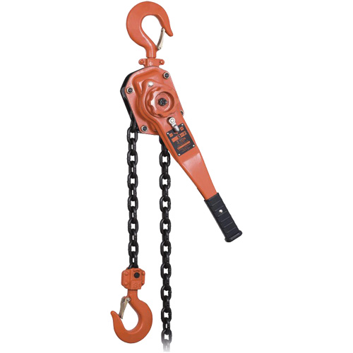 KLP-300L-5 KLP Series Heavy-Duty Lever Chain Hoist with Overload Protection, 5' Lift, 6000 lbs. (3 tons) Capacity Superchem Industries