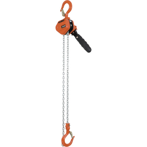 VLP-25-5 VLP Series Lever Puller, 5' Lift, 500 lbs. (0.25 tons) Capacity, Galvanized Steel Chain Superchem Industries