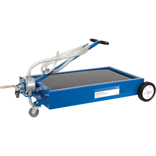 JOIDRLPM Low Profile Steel Tank Oil Drain Superchem Industries