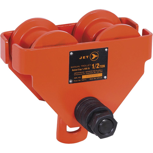VPT-05 Manual Trolley - VBT Series, 1100 lbs. (0.5 tons) Superchem Industries