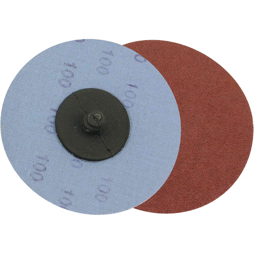 Cloth Backing  Sanding Discs for Die Grinders - Steel Application, 3" Dia., 100 Grit, Aluminum Oxide Superchem Industries