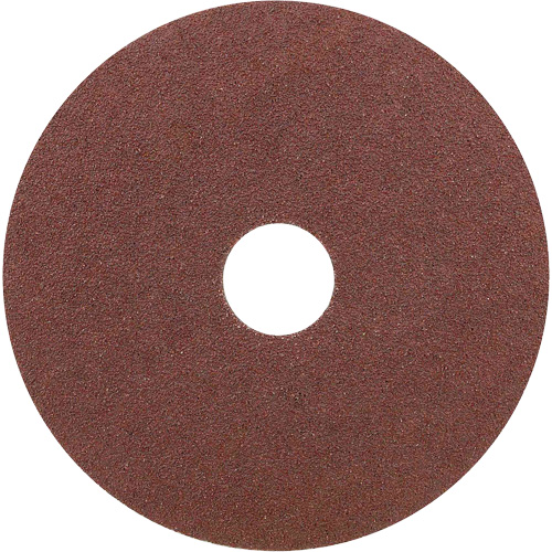 Disque de ponçage en fibre de r&eacute;sine pour meuleuses &agrave; angle — pour l'acier, 4-1/2" dia., Grain A60, Oxyde d'aluminium Superchem Industries