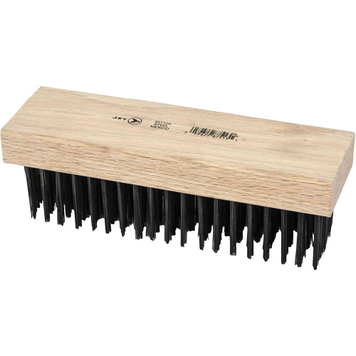 6SB Brosse &agrave; r&eacute;curer manuelle, Acier au carbone, 6 x 19 rangs de fils, Longueur 7-1/4" Superchem Industries