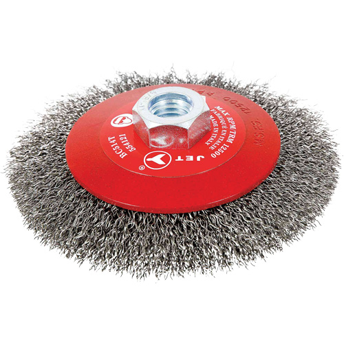 BC514T Crimped Conical Brushes for Angle Grinders Superchem Industries