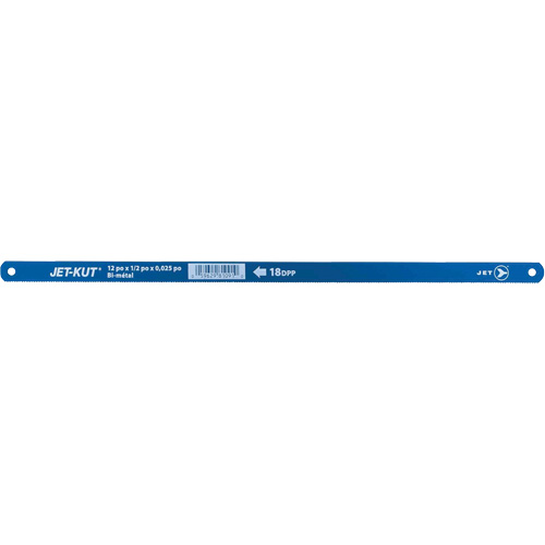 Hacksaws Replacement Blades, Bi-Metal/High Speed Steel, 12" L, 18 TPI Superchem Industries