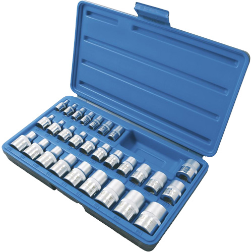 SS328TS Jeu de douilles externes, Torx, Prise 1/2"/1/4"/3/8", 28 mr Superchem Industries