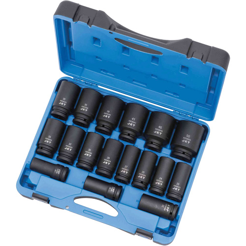 PS1734DM Jeu de douilles, 17 Mcx, Chocs, Prise de 3/4", Profond Superchem Industries