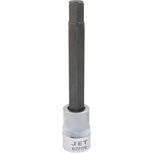 Tr&egrave;s longues douilles &agrave; embout, Hexagonale, 9 mm x 4" lo, Prise 3/8" Superchem Industries