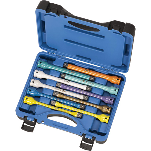 JTLE-10S Jeu de rallonges limiteurs de couple, Prise 1/2"/80 lb-pi, Couple de 65 lb-pi/100 lb-pi/120 lb-pi/140 lb-pi/75 lb-pi/90 lb-pi/110 lb-pi/150 lb-pi/160 lb-pi, Multiple Superchem Industries